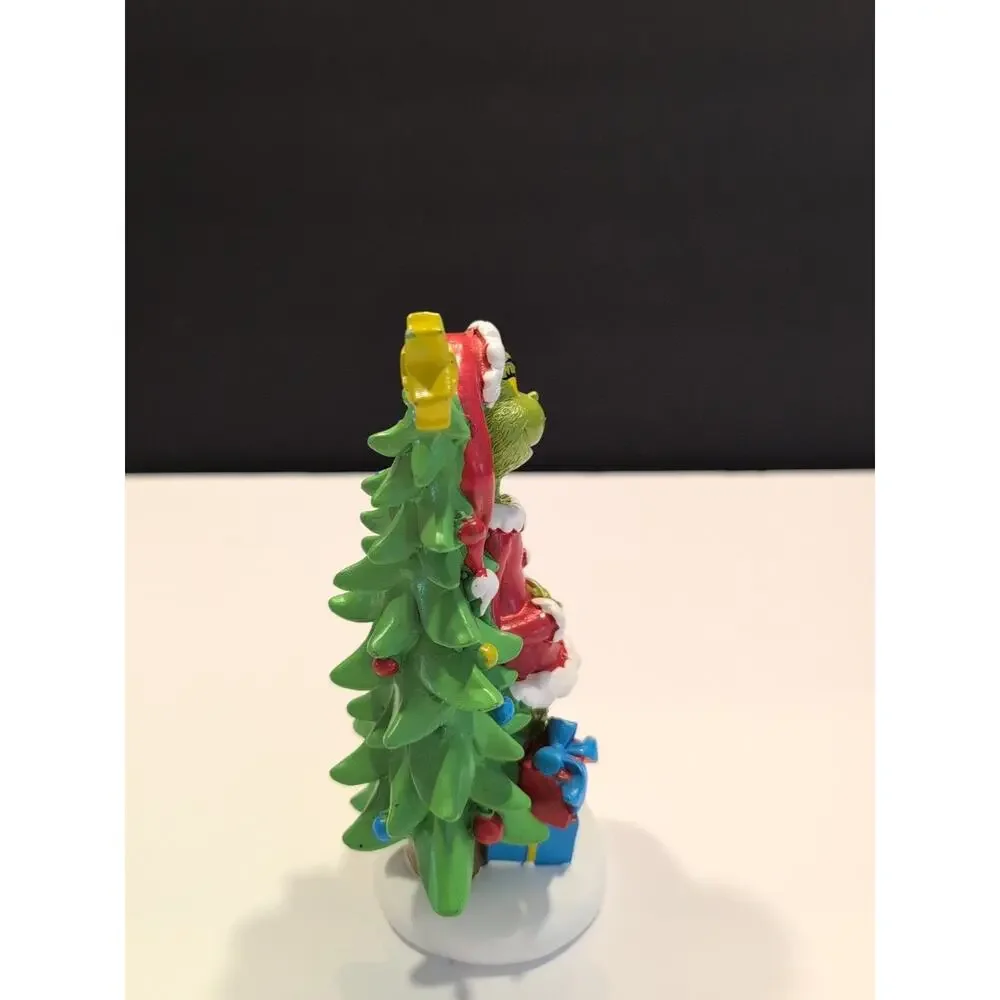 The Grinch With Christmas Tree RUZ Figurine 2022 Dr Seuss - Picture 4 of 6